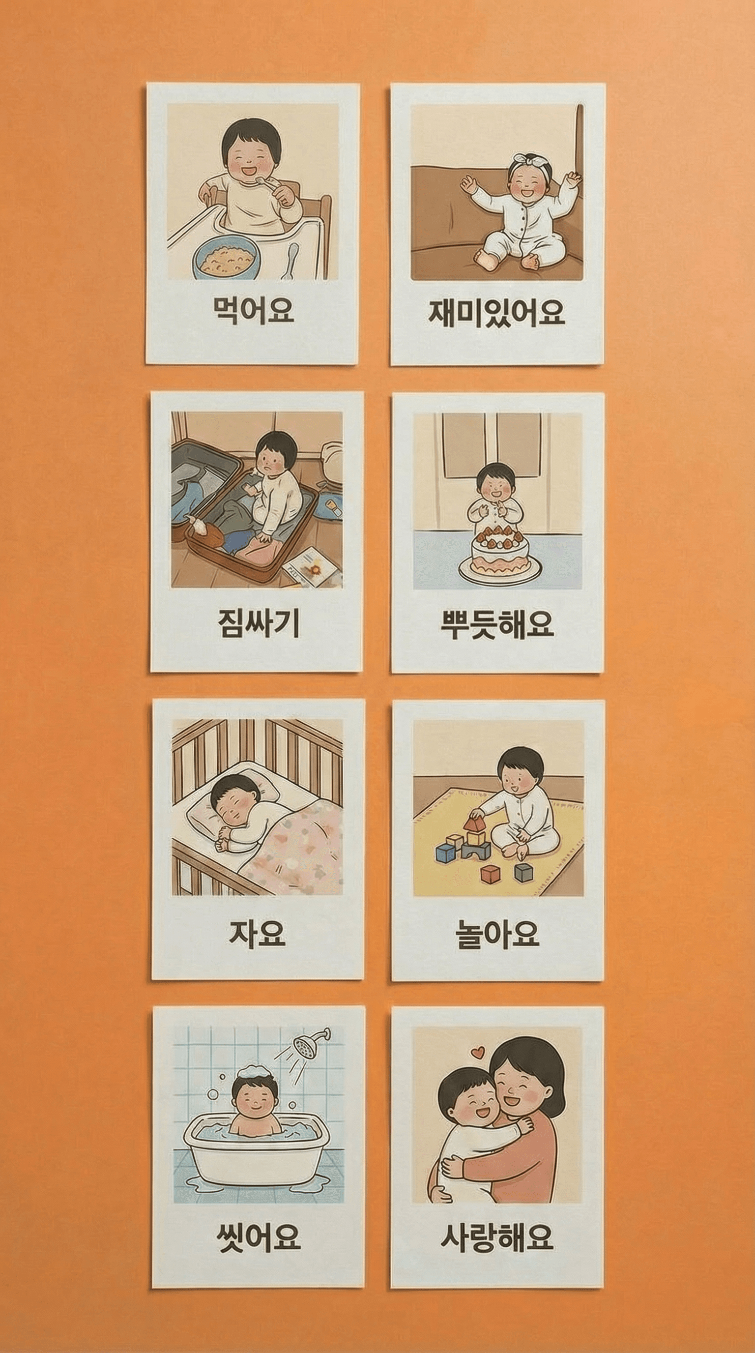 도란도란 낱말 카드 메인 이미지